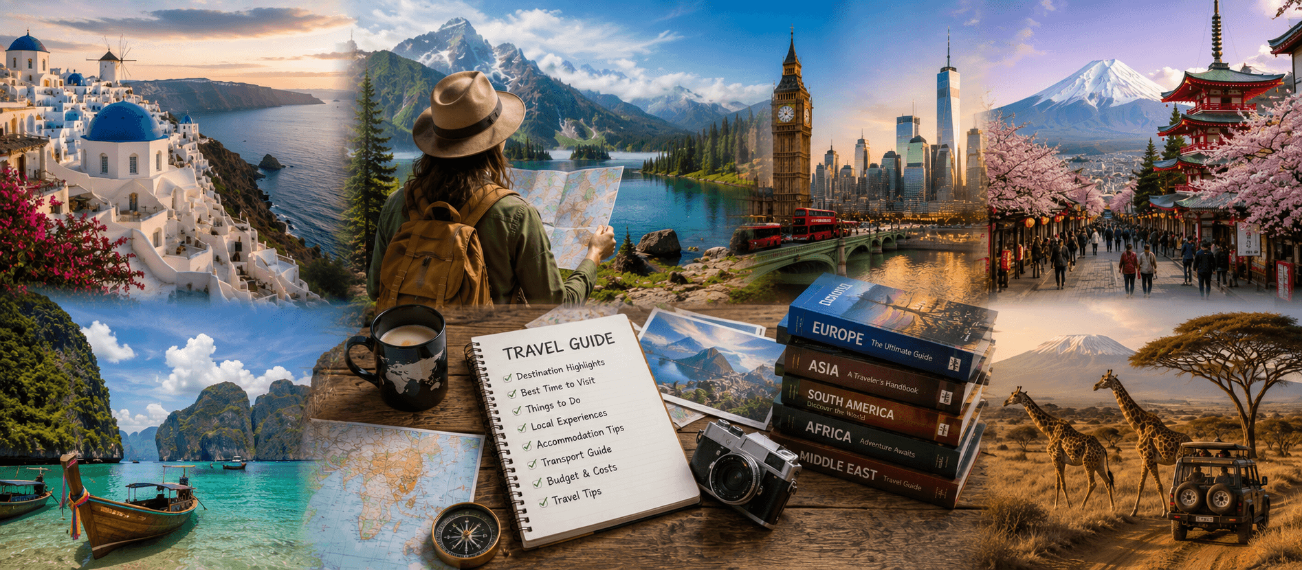 Travel guides and trip planning advice from around the world