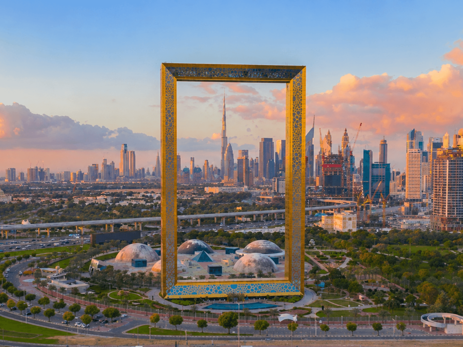 Dubai Frame in Dubai